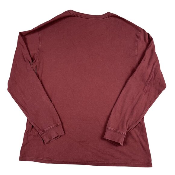 Duluth Trading Co Long Sleeve T-Shirt Mens Large Ugly Christmas Beaver - Picture 2 of 5